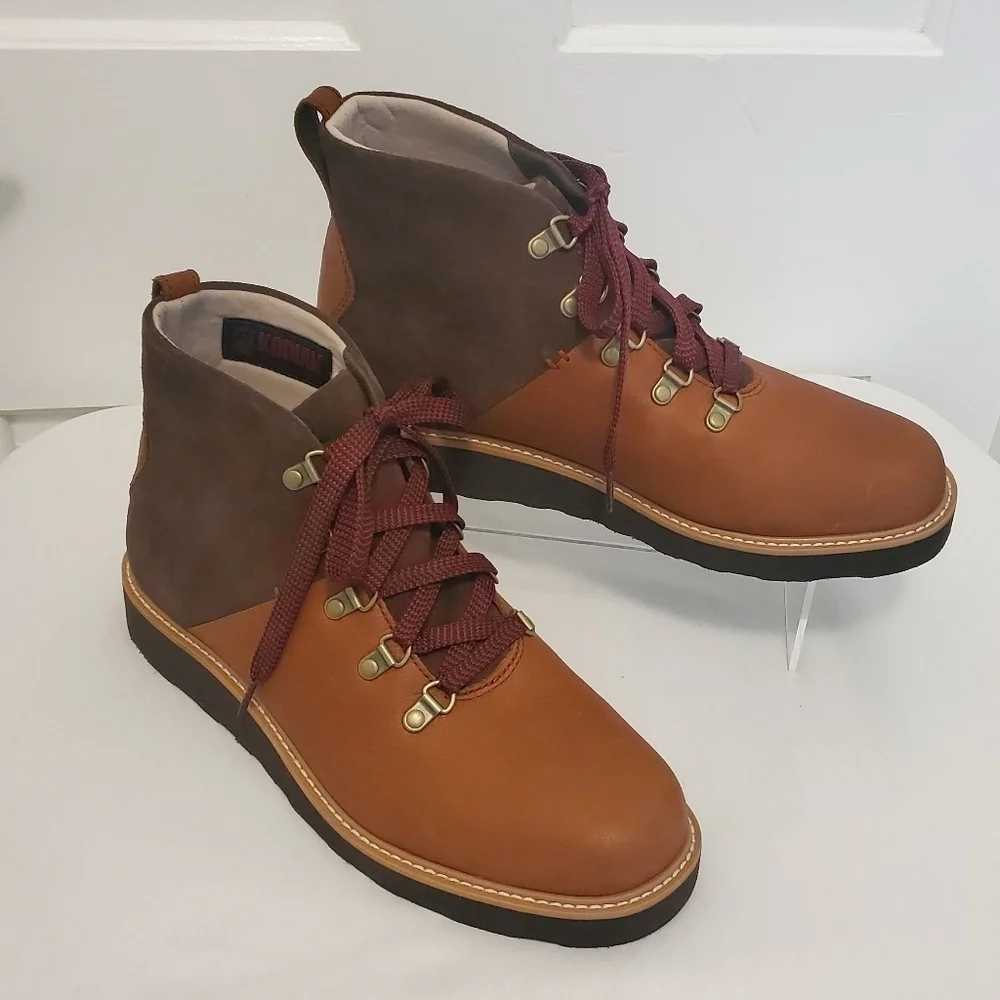 Kodiak Sauver Leather Boots Size 11, Casual, Laceup
